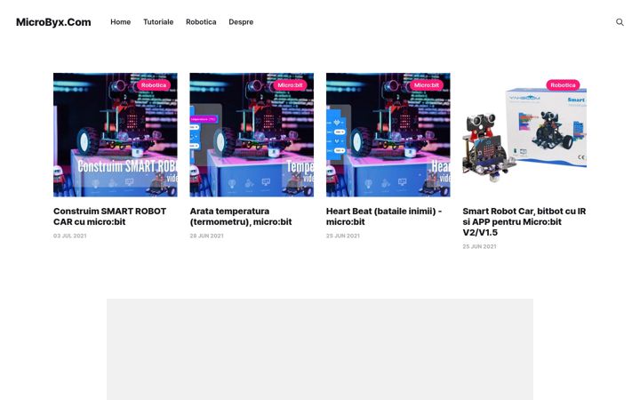 Screenshot of microbyx.com