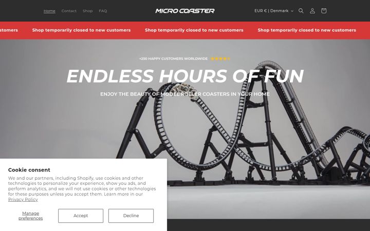 Screenshot of microcoaster.com