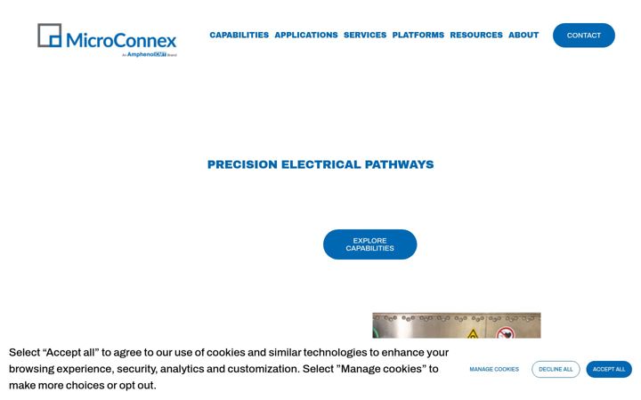 Screenshot of microconnex.com