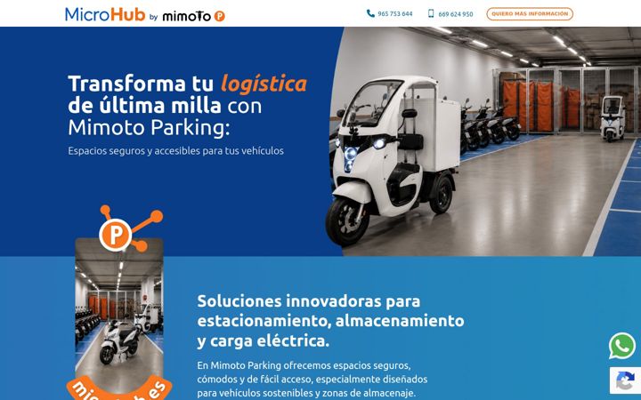 Screenshot of microhub.es