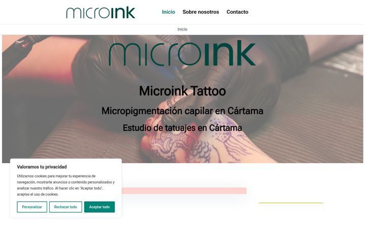 Screenshot of microinkmel.com