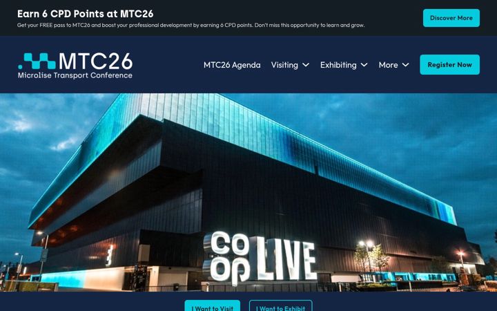 Screenshot of microliseconference.com