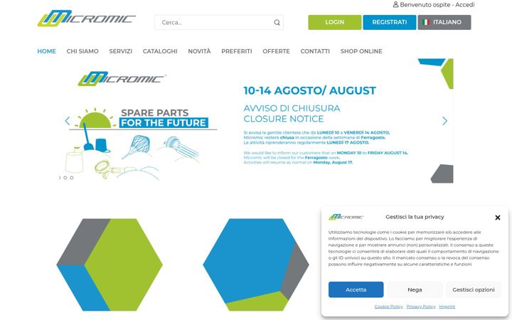 Screenshot of micromic.com