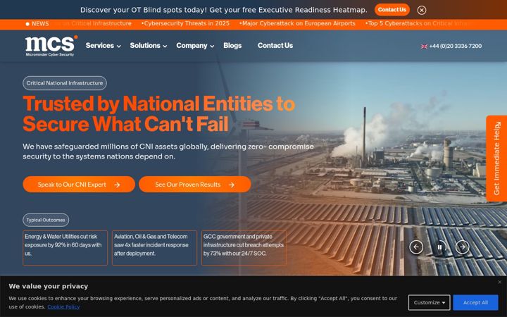 Screenshot of micromindercs.com