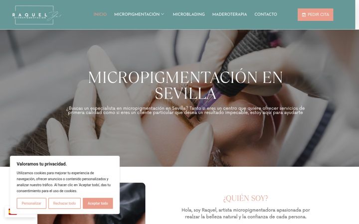 Screenshot of micropigmentacionensevilla.com