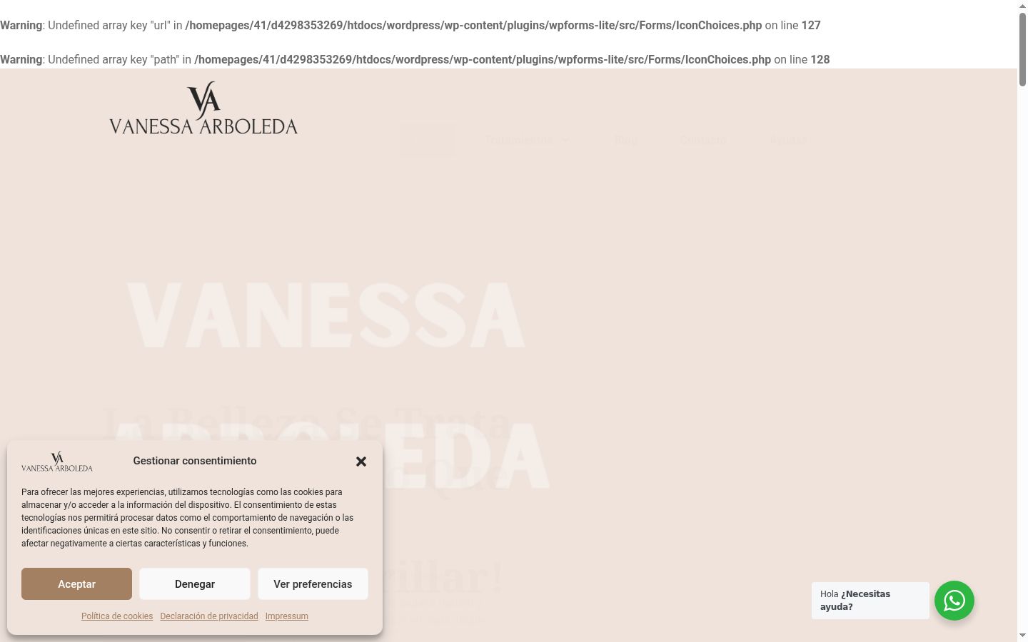 Screenshot van de toestemmingsbanner zoals getoond vóór enige interactie