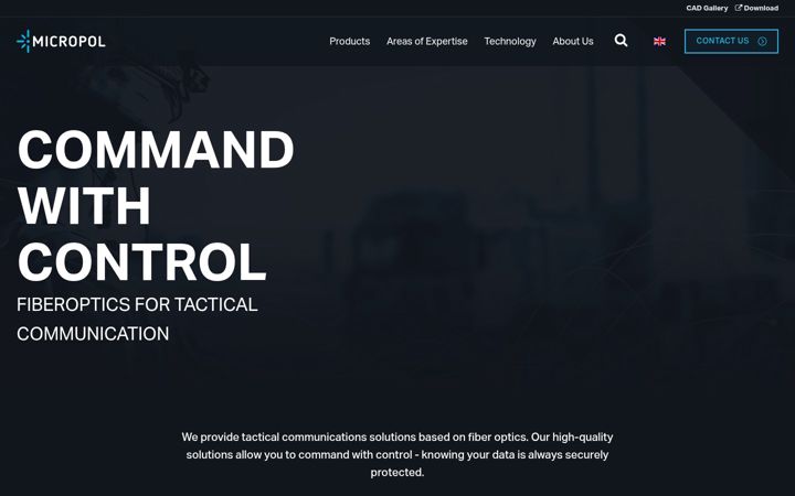 Screenshot of micropol.com