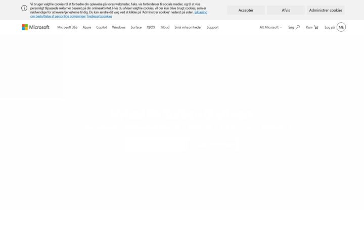 Screenshot von microsoft.com