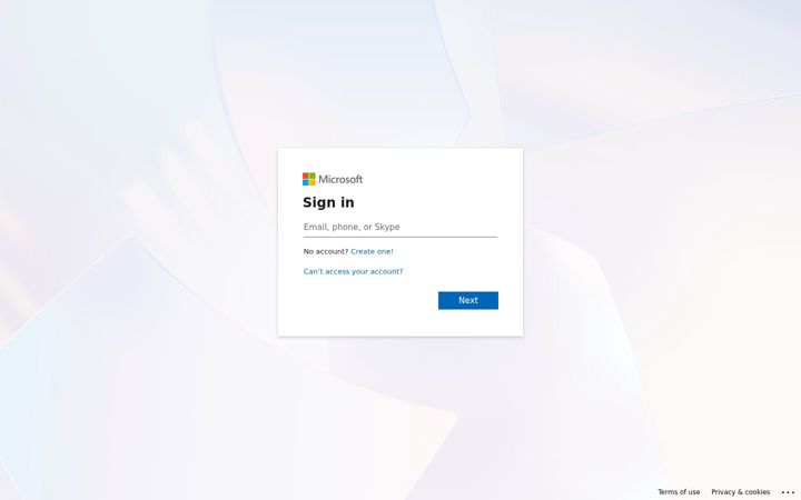 Posnetek zaslona microsoftstream.com