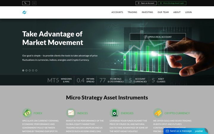 Screenshot of microstrategyasset.com