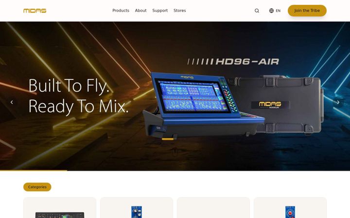 Captura de pantalla de midasconsoles.com