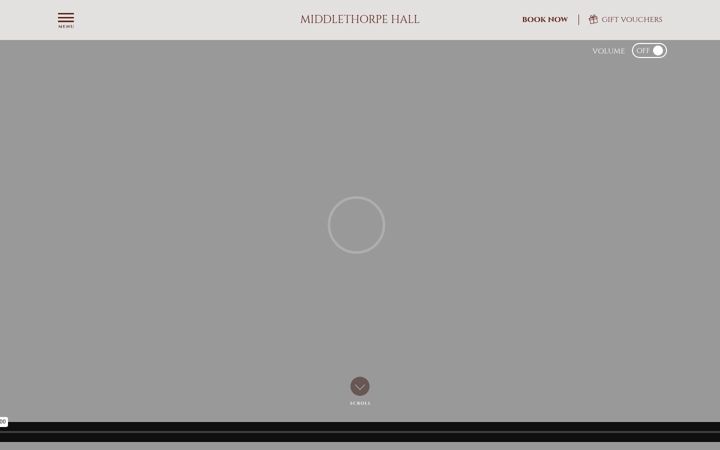 Screenshot of middlethorpe.com