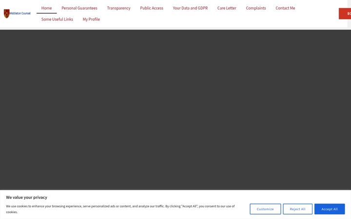 Screenshot of middletoncounsel.com