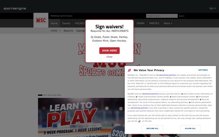 Screenshot of middletownsc.com