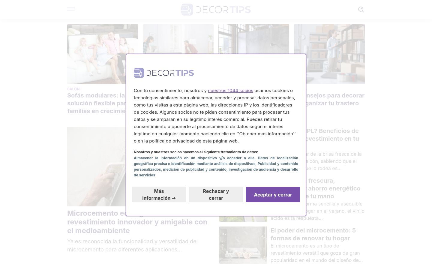 Sutikimo reklamjuostės, rodytos prieš bet kokią sąveiką, ekrano kopija