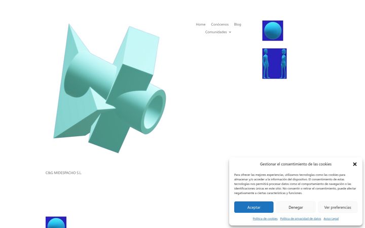 Screenshot of midespacho.com
