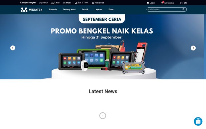 Screenshot of midia.co.id