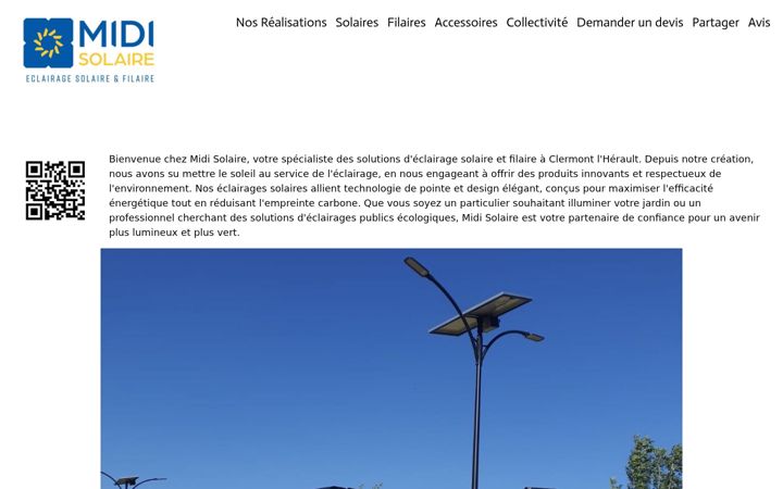 Screenshot of midisolaire.com