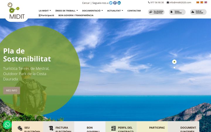 Screenshot of midit2020.com
