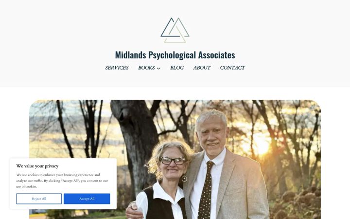 Screenshot of midlandspsychological.com
