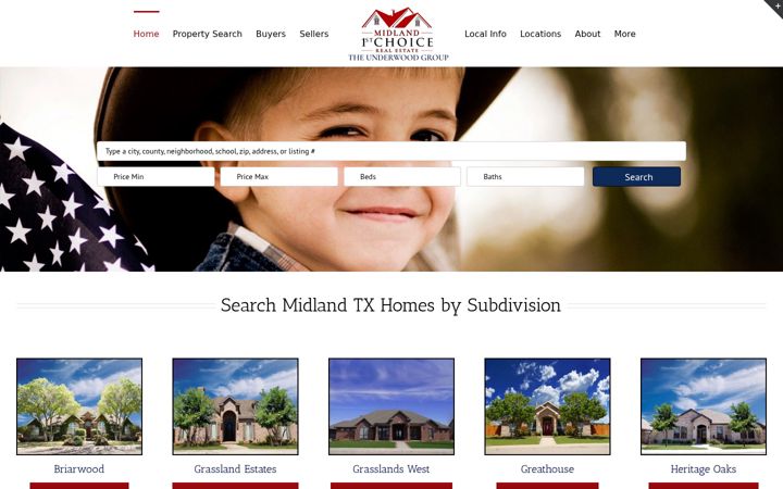 Screenshot of midlandtexas.com