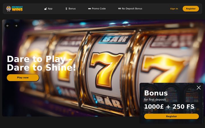 Screenshot of midnightwins.org