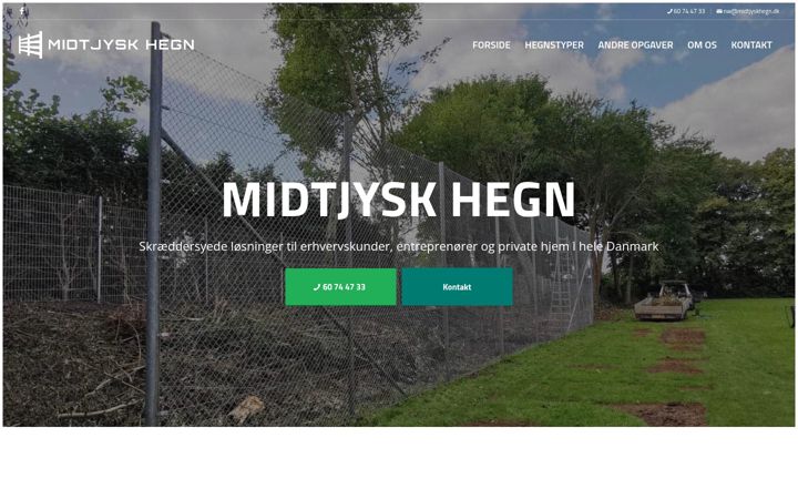Screenshot of midtjyskhegn.dk
