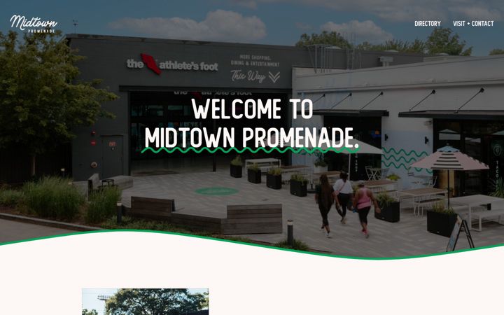 Screenshot of midtownpromenade.com