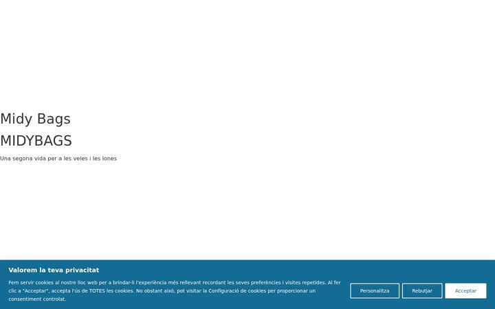 Screenshot of midybags.com