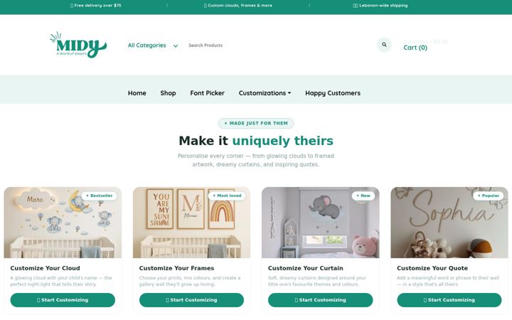 Screenshot of midylb.com
