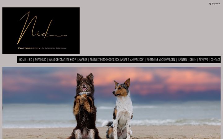 Screenshot of miekeengelbos.com