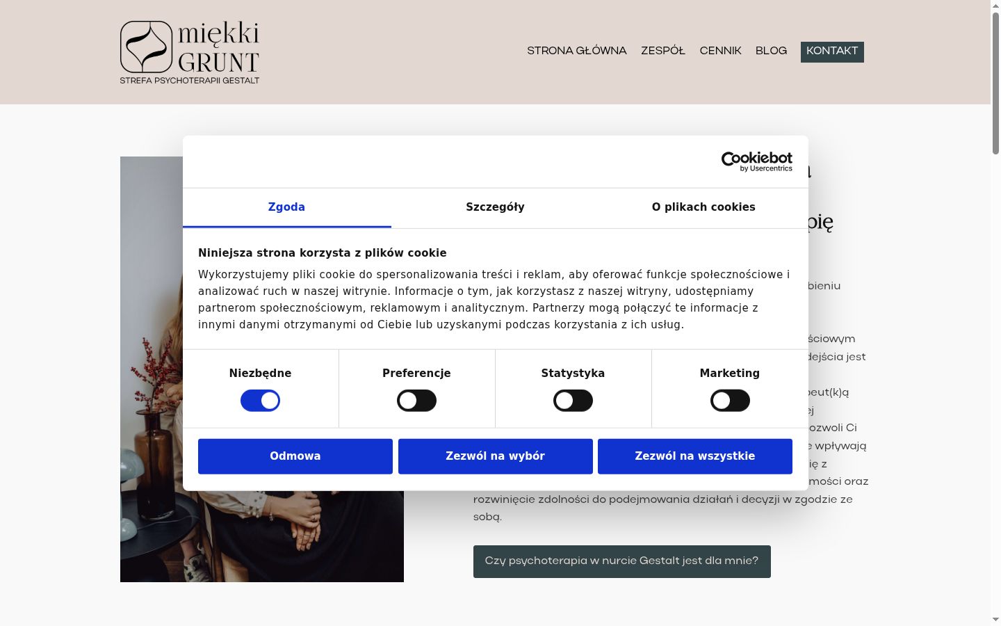 Екранна снимка на банера за съгласие, показан преди каквото и да е взаимодействие