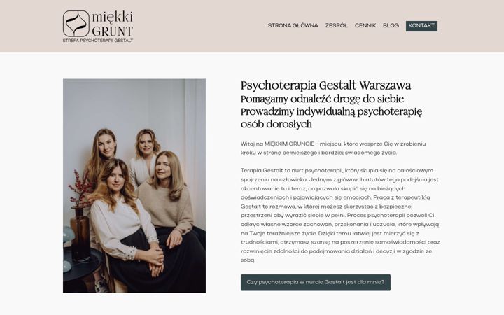 Screenshot of miekkigrunt.pl