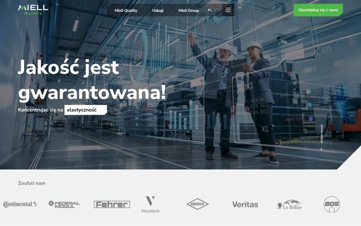 Screenshot of miellquality.pl