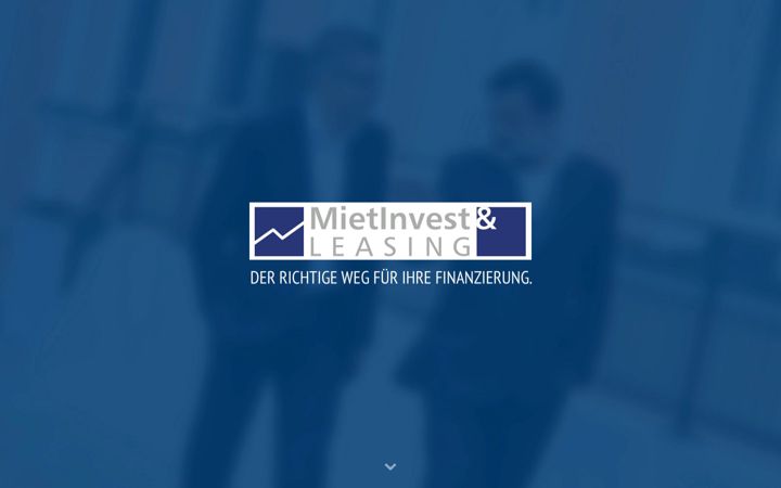 Screenshot of mietinvest.com