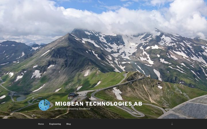 Screenshot of migbean.com