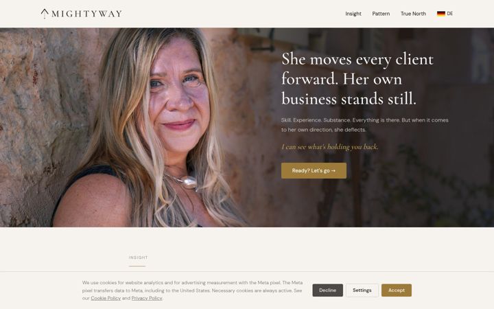 Screenshot of mighty-way.com
