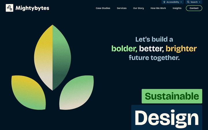 Screenshot of mightybytes.com