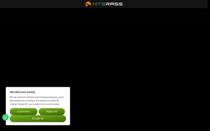 Screenshot of mightygrass.com