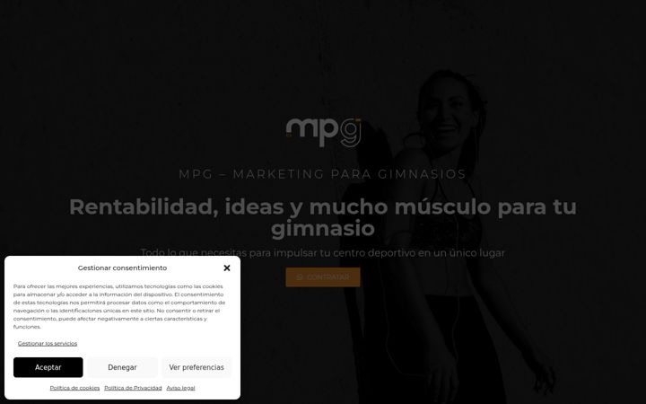 Screenshot of migimnasioes.com
