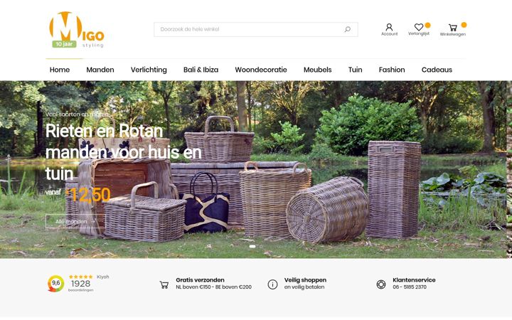 Screenshot of migostyling.com