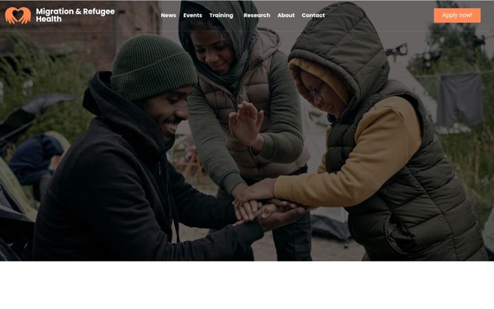 Screenshot of migration-health.com