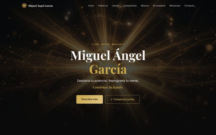 Screenshot of miguelangelgarciagutierrez.com