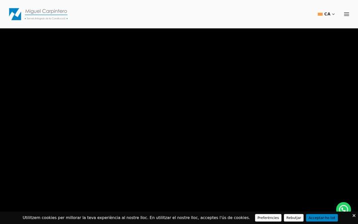 Screenshot of miguelcarpintero.com
