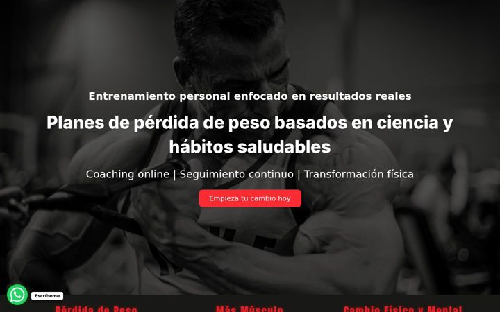 Screenshot of miguelcerezo.com