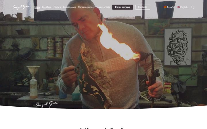 Screenshot of miguelguia.com