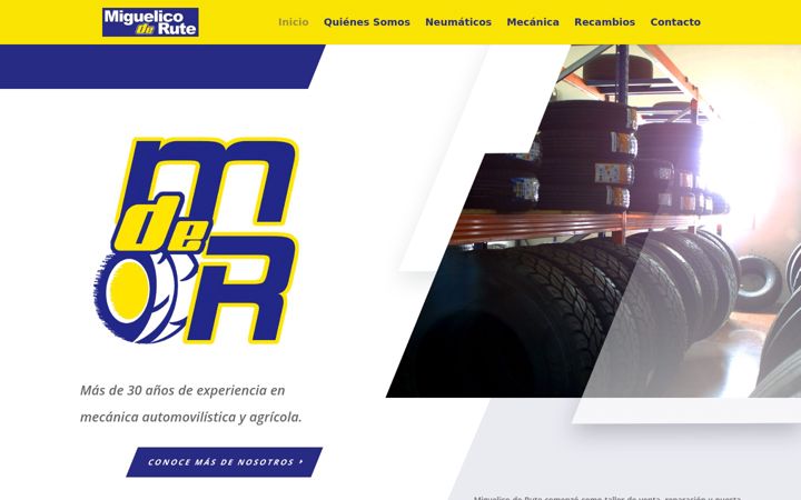 Screenshot of miguelicoderute.es