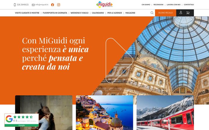 Screenshot of miguidi.it