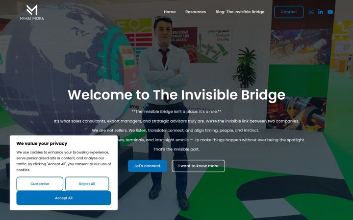 Screenshot of mihaimora.com