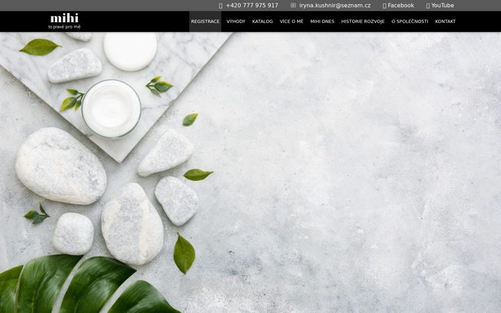 Screenshot of mihi-cz.com